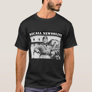Newsoliniの呼び出し – Gavin Newsomの呼び出し – 救 CA Tシャツ