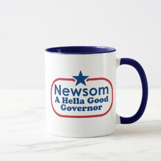 Newsomのhellaのよい知事 マグカップ