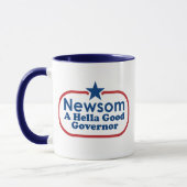Newsomのhellaのよい知事 マグカップ (左)