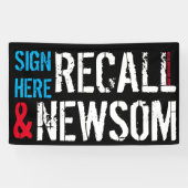 NEWSOMを今すぐ呼び出すバナー 横断幕 (横)