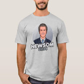 NEWSOM 2024 Tシャツ (正面)