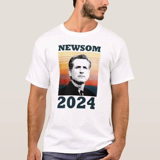 NEWSOM 2024 Tシャツ (正面)