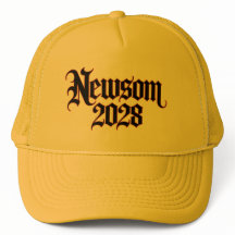 Newsom 2028ゴシック様式のトラック帽