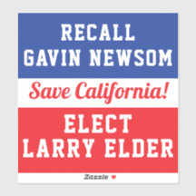 Newsom Larry Elder 選 Californiaを呼び出す救こと