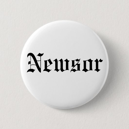 Newsor 缶バッジ (正面)
