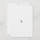 NEWSPAPER BIRTHDAY 招待状 (裏面)