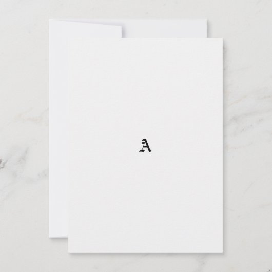 NEWSPAPER BIRTHDAY 招待状 (裏面)