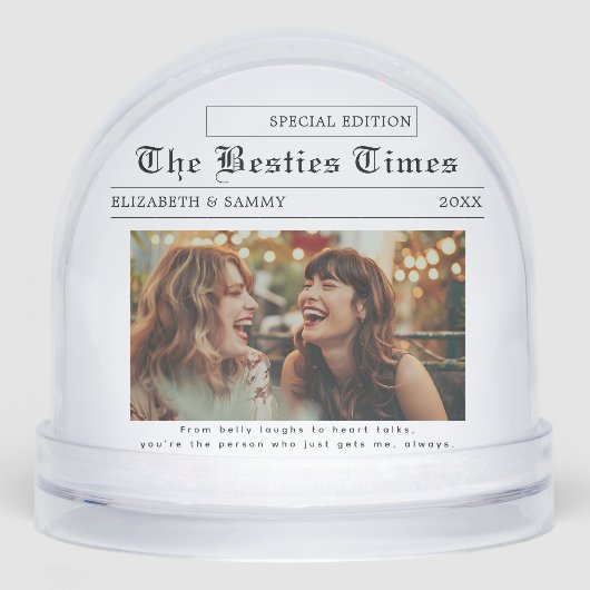 Newspaper Design | Best Friends Photo (正面)