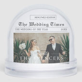 Newspaper Design | Newlyweds Photo (正面)