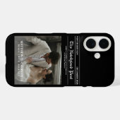 Newspaper Merry and Married Photo Case-Mate iPhoneケース (裏面 (横))