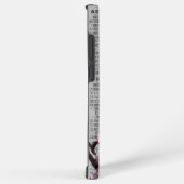 Newspaper Sakura Samsung Case Galaxyケース (右側面)