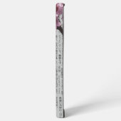 Newspaper Sakura Samsung Case Galaxyケース (左側面)