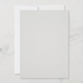 Newspaper-Style Wedding Details Card (裏面)