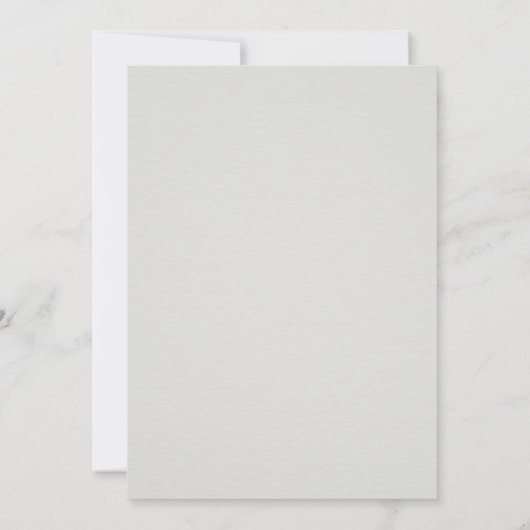 Newspaper-Style Wedding Details Card (裏面)