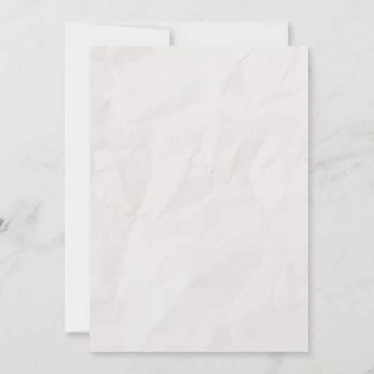 Newspaper Turkey Wishbone Thanksgiving Fall 招待状 (裏面)