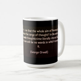 NEWSPEAK & THE POLICE (ORWELL)2コーヒーマグ コーヒーマグカップ
