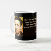 NEWSPEAK & THE POLICE (ORWELL)2コーヒーマグ コーヒーマグカップ (正面左)