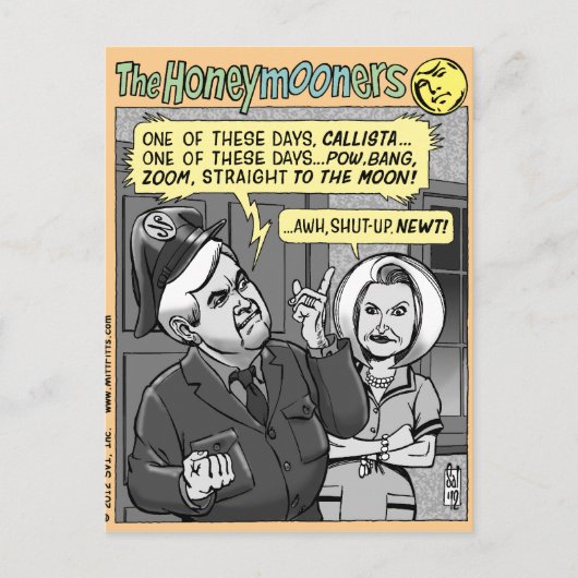 NEWTギングリッチ ポストカード (正面)