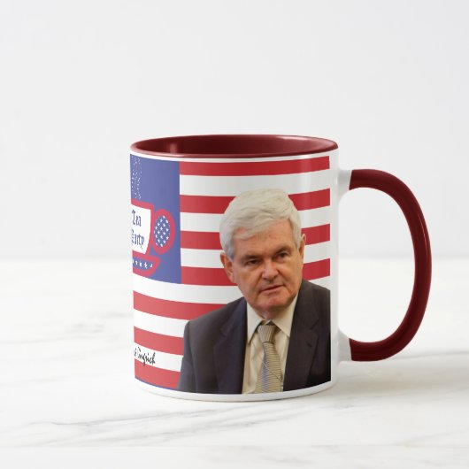 Newt及び赤く、白いお茶会-及び青 マグカップ (右)