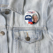 Newt 2012年:  固定Wgatはアメリカのバラクです 缶バッジ (インサイチュ)