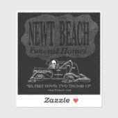 "Newt Beach Funeral Homes" Sticker シール (シート)