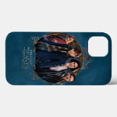 NEWT SCAMANDER™および会社アールヌーボー・フレーム Case-Mate iPhoneケース (裏面 (横))
