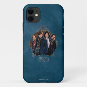 NEWT SCAMANDER™および会社アールヌーボー・フレーム iPhone 11 ケース