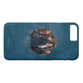 NEWT SCAMANDER™および会社アールヌーボー・フレーム Case-Mate iPhoneケース (裏面(横))