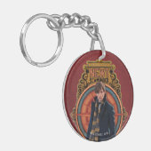NEWT SCAMANDER™スタンディングアールヌーボーパネル キーホルダー (正面左)
