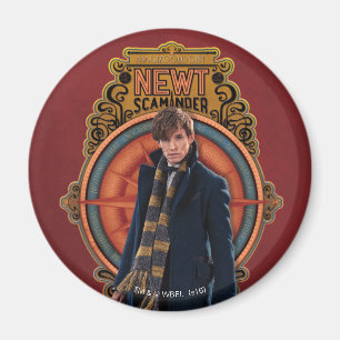 NEWT SCAMANDER™スタンディングアールヌーボーパネル マグネット