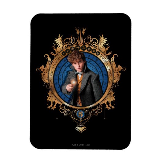 NEWT SCAMANDER™ポートレート マグネット (縦)