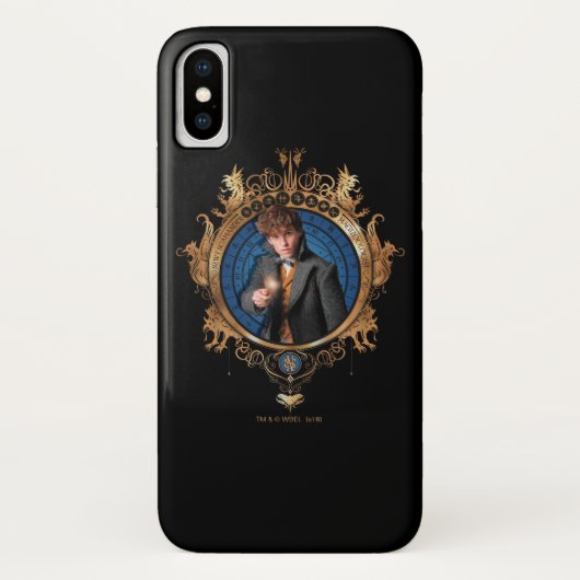 NEWT SCAMANDER™ポートレート Case-Mate iPhoneケース (裏面)