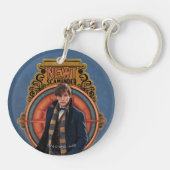 NEWT SCAMANDER™歩くアールヌーボーパネル キーホルダー (裏面)
