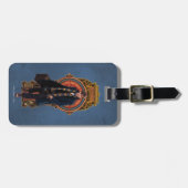 NEWT SCAMANDER™歩くアールヌーボーパネル ラゲッジタグ (正面横)