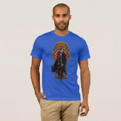 NEWT SCAMANDER™歩くアールヌーボーパネル Tシャツ (正面フル)