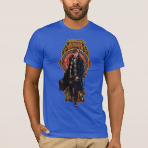 NEWT SCAMANDER™歩くアールヌーボーパネル Tシャツ