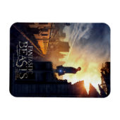 NEWT SCAMANDER™破壊建物 マグネット (横)