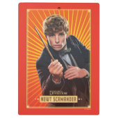 Newt Scamander Character Graphic クリップボード (裏面)