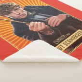Newt Scamander Character Graphic シェルパブランケット (3/4)