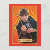 Newt Scamander Character Graphic ポストカード (正面)