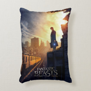 NEWT SCAMANDER™ in Distroyed建物 アクセントクッション