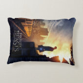 NEWT SCAMANDER™ in Distroyed建物 アクセントクッション (裏面)