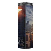 NEWT SCAMANDER™ in Distroyed建物 タンブラー (裏面)