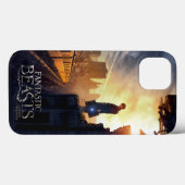 NEWT SCAMANDER™ in Distroyed建物 Case-Mate iPhoneケース (裏面 (横))