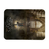 NEWT SCAMANDER™ in MACUSA™本社 マグネット (横)