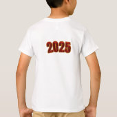 #NewYear2025 Tシャツ (裏面)