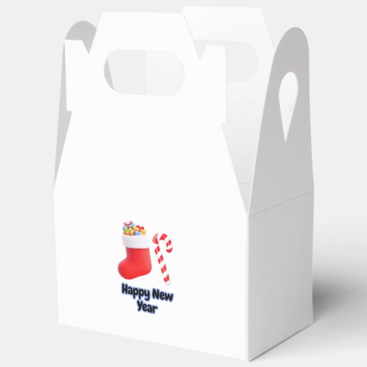 newyear gift box フェイバーボックス (見開き)