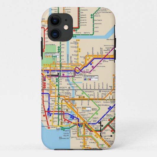 Newyorkの地下鉄の穹窖 Case-Mate iPhoneケース (裏面)