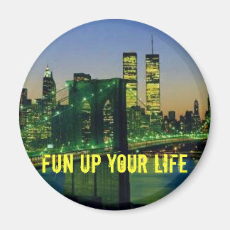 newyork, fun up your life マグネット