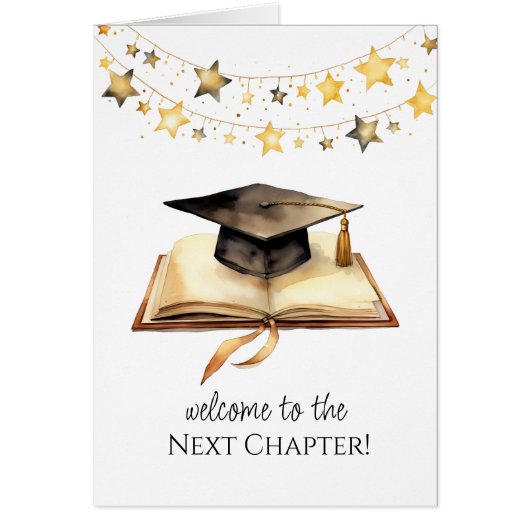 Next Chapter Congratulations Graduate Greeting  (正面)
